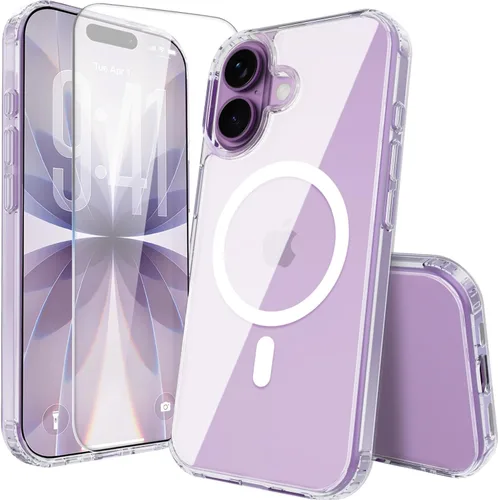 Miniatura 43 de Funda Translúcida Mate para iPhone 11, [Protección contra Caídas de Grado Militar de 10 Pies] Parachoques Protector Delgado Duradero Resistente a