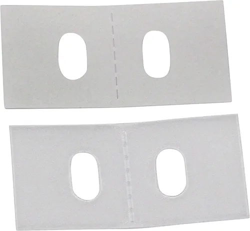Miniatura 4 de Pestañas de reparación de persianas verticales transparentes de calidad profesional. Protectores de paletas transparentes fuertes para reparar