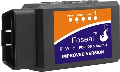 Miniatura 2 de Foseal Escáner OBD2, Lector de Código de Coche WiFi, Comprobar la Luz del Motor, Herramienta de Diagnóstico de Escaneo para iOS y Android