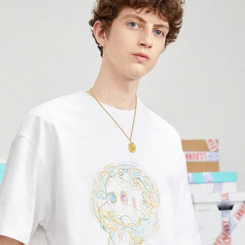 Miniatura 690 de Collar con colgante de plata de ley 925 con medalla de San Patrón, joyería religiosa para hombres y mujeres, con cadena de acero inoxidable 316L