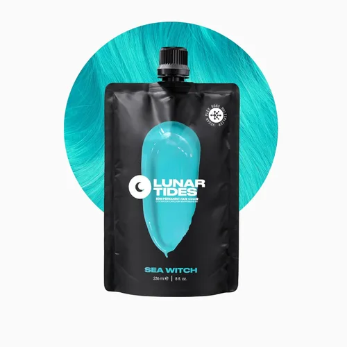 Miniatura 8 de Lunar Tides - Color de cabello semipermanente (43 colores) (Pitaya neón, 8 onzas líquidas)
