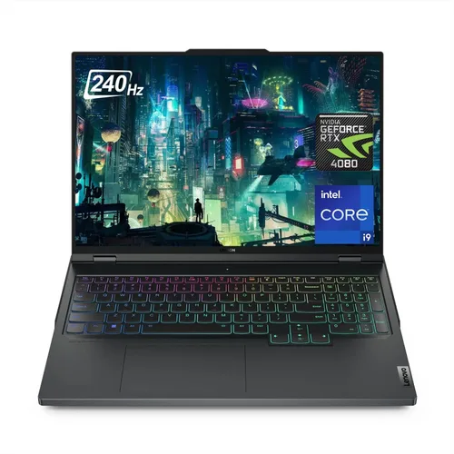 Lenovo Legion Pro 7i - Laptop para juegos, pantalla WQHD IPS de 16 pulgadas de 240 Hz, Intel Core i9-13900HX, GeForce RTX 4080, 64GB DDR5 RAM, 2TB