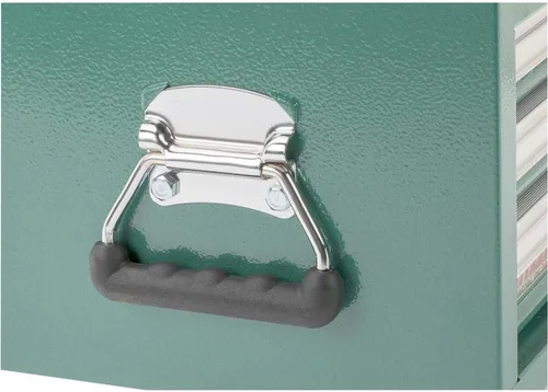 Miniatura 3 de Grizzly Industrial H0837-Elevador medio de 3 cajones con diapositivas de rodamientos de bolas