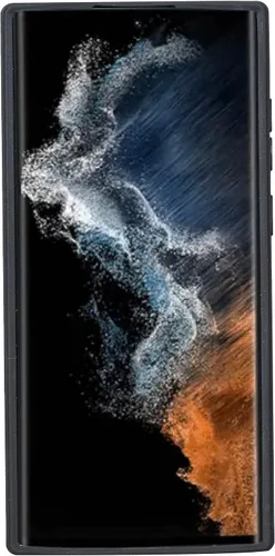 Miniatura 4 de Venito Lucca - Funda de piel compatible con Samsung Galaxy S22 Ultra (6.8 pulgadas), extra segura, con cubierta trasera acolchada (marrón antiguo)