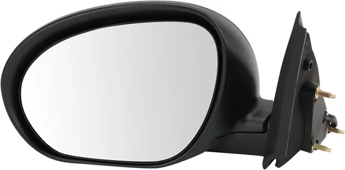 Miniatura 156 de TRQ Espejo plegable con calefacción eléctrica del lado del conductor con indicador de punto ciego pintura a juego negro liso compatible con Kia