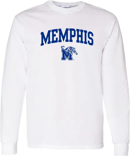 Miniatura 207 de NCAA oficial de College – University Team Color Arco Logo Manga Larga