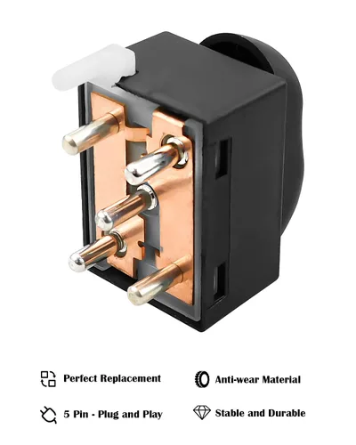 Miniatura 4 de Interruptor de ventana eléctrica para Mustang Mercury Tracer Ford Escort 1997-2003 Reemplazar 901-343 F4ZZ14529A DWS132 Delantero Izquierdo Derecho