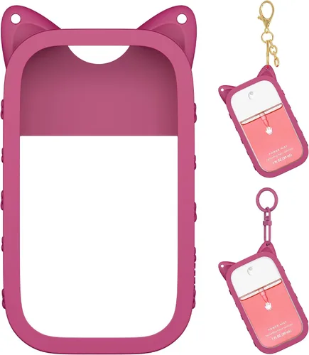 Miniatura 13 de Sonnorel Funda de silicona compatible con el spray desinfectante de manos Touchland (apto para 1 onza líquida/1.0 fl oz Ver)