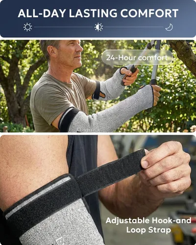 Miniatura 3 de Evridwear Mangas protectoras resistentes al corte Mangas de jardinería Protectores de brazo para piel fina y moretones Agricultura, industrial