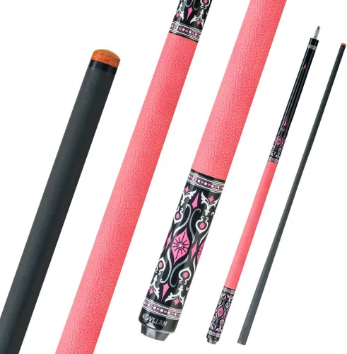 Miniatura 22 de KONLLEN Carbon Fiber Pool Cue Stick 58-inch Professional Pool Sticks for Adults Full Carbon Technology Low Deflection Pool Cue Billiard Cues with