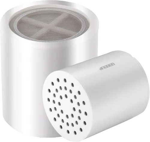 Miniatura 8 de Filtro de ducha para agua dura, cartucho de filtro de cabezal de ducha reemplazable integrado de 15 etapas, universal que transforma el eccema