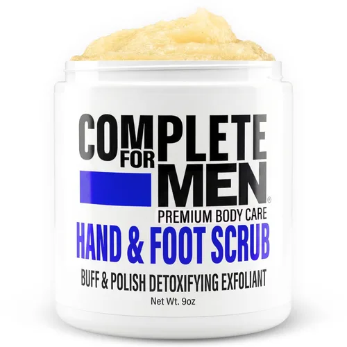 Exfoliante de manos y pies: Exfoliante de pies, Exfoliante de Manos, Exfoliante de Azúcar para Piel Seca, Removedor Hidratante de Piel áspera, Ideal