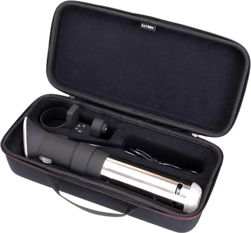 Miniatura 4 de LTGEM - Funda compatible con cocina de precisión Anova Culinary Sous Vide 3.0/2.0/Nano 2.0, color negro (solo funda)