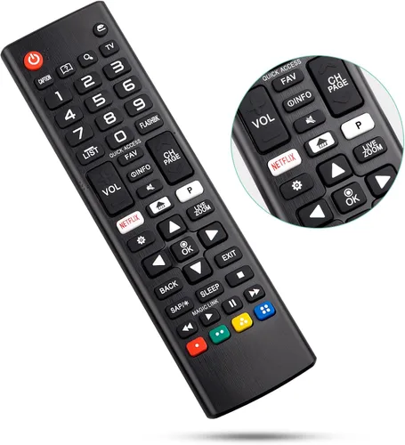 Miniatura 12 de Reemplazo de control remoto por voz para Hisense Smart Google TV, compatible con Hisense QLED UHD Mini-LED ULED Google TVs