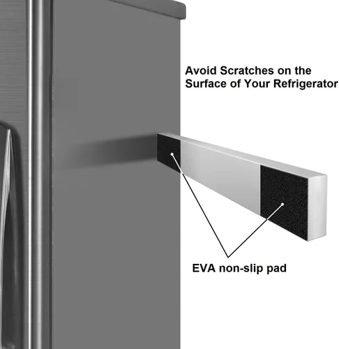 Miniatura 3 de Tira de cuchillos de doble cara de 17 pulgadas, soporte magnético para cuchillos de acero inoxidable SUS304 de alta calidad para refrigerador