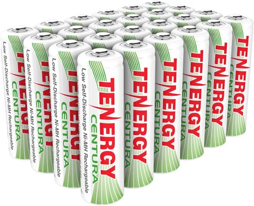 Miniatura 8 de Tenergy Centura AA & aaa baja autodescarga LSD NiMH rechargeable batteries AA 4 piezas