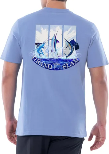 Miniatura 94 de Guy Harvey Camiseta de manga corta Threadcycled para hombre