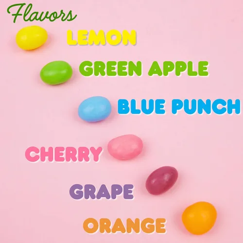 Miniatura 5 de SweeTarts Jelly Beans, golosinas de Pascua, ideales para rellenar cestas y recuerdos de fiesta de primavera, 3.5 onzas (paquete de 3)