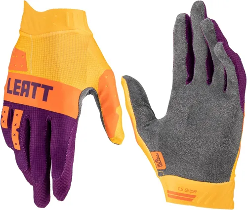 Miniatura 14 de Leatt Guantes Moto 1.5 GripR Adulto (Morado - S)