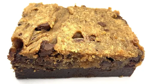 Miniatura 2 de Barra de cebra de mantequilla de maní. 3 barras de brownie grandes de 4 onzas