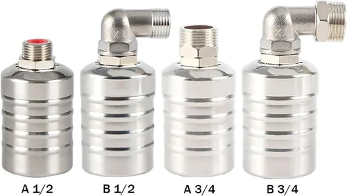 Miniatura 4 de Automatic Water Level Control Stainless Steel Floating Ball Valve(1/2",Side Water Inlet)