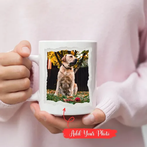 Miniatura 2 de Personalized Dog Dad Name Mug, Dog Lover Tea Cup Gift, Dog Father's Coffee Mug, Dog Daddy Gifts For Dog Lover, Custom Dog Dad Mug With Photo, Dog