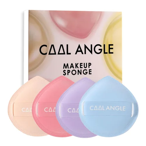Miniatura 19 de COOL-ANGLE Paquete de 4 Esponjas de Maquillaje Rosa Para Base, Corrector y Polvo, Esponja Mezcladora Sin Látex Para Maquillaje Natural y Fácil, a2