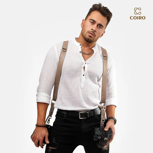 Miniatura 6 de C Coiro Dual Camera Harness Leather Camera Strap DSLR/SLR, All-Day Comfort