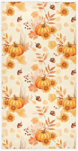 Miniatura 8 de Pfrewn Toallas de mano con mariposas 3D de 16 x 30 pulgadas en primavera y verano floral lila con flores abstractas, toalla de baño pequeña, toalla