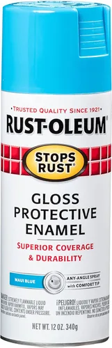 Miniatura 60 de Rust-Oleum 285092 - Pintura en aerosol para prevención del óxido, 12 onzas, transparente satinado Satinado claro