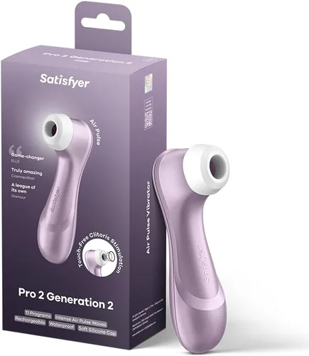 Miniatura 7 de Satisfyer Consolador vibrador Pro 2 Estimulación del clítoris fuerte y silencioso Juguete sexual para mujeres Juguete sexual extremadamente
