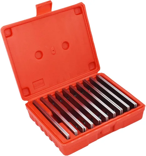 10 pares de barras paralelas finas a juego para maquinista, de 1/8 de pulgada de grosor x 6 pulgadas de largo, 1/2 pulgada a 1-5/8 pulgadas de
