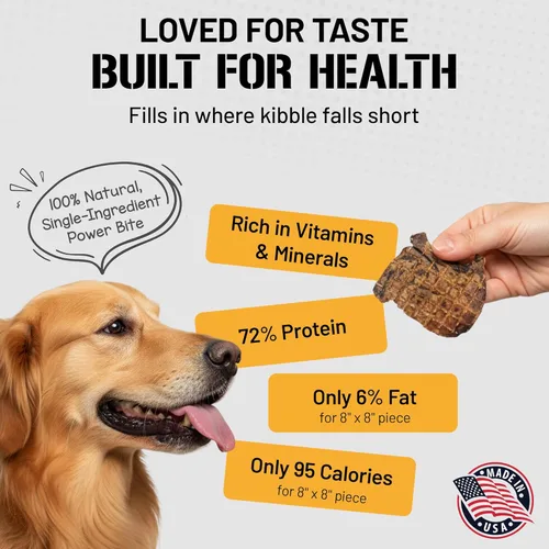 Miniatura 2 de Dog Chits Filetes de pulmón de cordero para perros y cachorros, golosinas bajas en grasas, altas en proteínas, de un solo ingrediente, rebanadas