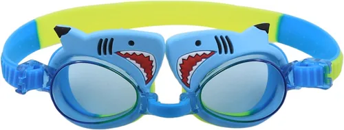 Miniatura 18 de RARITYUS Gafas de natación con patrón de dibujos animados, impermeables, antiniebla, para niños y jóvenes