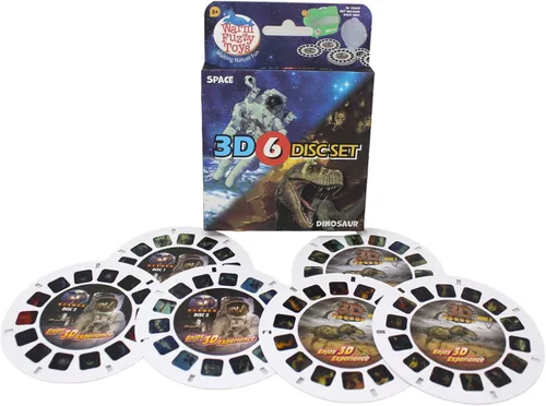 Miniatura 8 de WARM FUZZY Toys - Visor 3D retroiluminado con LED (Ártico), nuevo visor de diapositivas recargable USB-C 2025 para niños y adultos, incluye 3