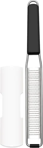 Miniatura 10 de Cambom Lemon Zester Rallador de tres piezas, herramienta de cocina resistente para queso parmesano, jengibre, ajo, nuez moscada, chocolate