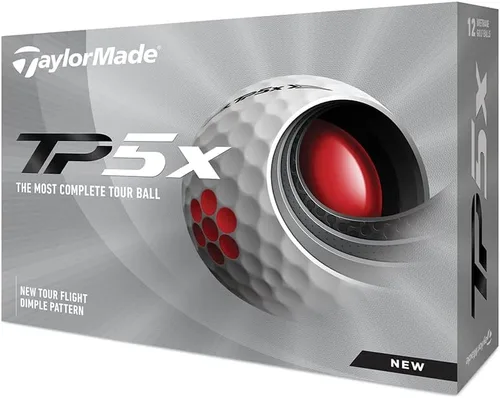Miniatura 4 de Pelotas de golf TaylorMade TP5 & TP5x (blanco, amarillo, Pix)