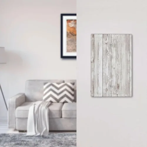 Miniatura 708 de Placa Decorativa de Pared de Granja Rústica con Cuerno de Madera para Puerta de Granero 1 Banda Duplex Cubiertas de Toma Eléctrica Soltera