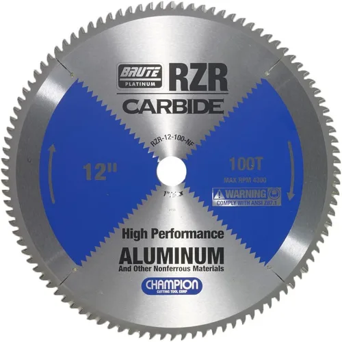 Miniatura 3 de Champion Cutting Tool Corp - Hoja de sierra circular de 5-3/8 pulgadas, 50T (RZR-538-50-ST), acero inoxidable