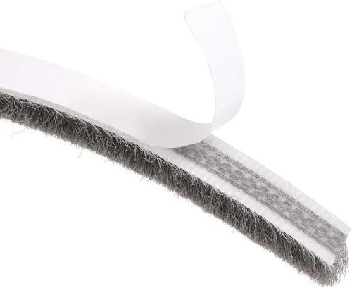 Miniatura 13 de uxcell Burlete adhesivo de fieltro para puerta, burlete de puerta para puerta y ventana, 197 pulgadas de largo x 0.2 pulgadas de ancho, color blanco