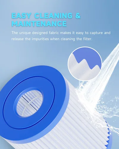 Miniatura 8 de AQUALTRA Filtro de piscina compatible con 29007E tipo H, cartucho de repuesto para bomba de filtro de 330 GPH, filtros de piscina sobre el suelo, 4