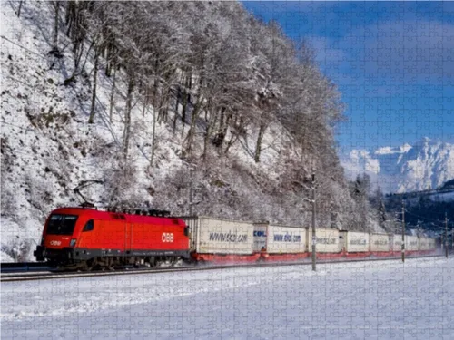 Miniatura 3 de CALVENDO Rompecabezas EKOL-KLV en la nieve 1000 piezas 25.2 x 18.9 in de Martin Radner