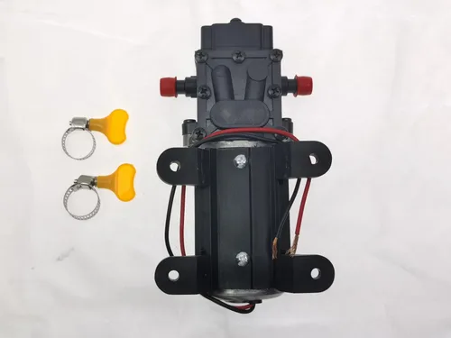 Miniatura 4 de CYBERNOVA Bomba de diafragma de reflujo DC24V 6L/MIN Bomba de agua autocebante para enfriamiento/eliminación de polvo/limpieza de jardín y RV