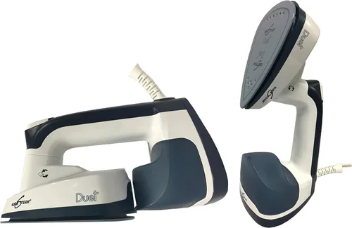 Miniatura 5 de Eurosteam Duet - Plancha de vapor de mano 2 en 1 y vaporizador vertical para ropa, removedor de arrugas todo en uno para ropa, perfecto