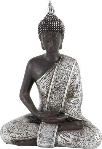 Miniatura 2 de 8 Pulgadas Estatua Paz Armonía Thai Buda meditando.