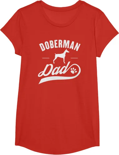 Miniatura 56 de Doberman Dad - Camiseta para amante del dueño del perro, Negro, S