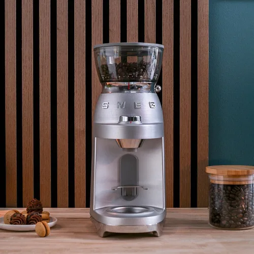 Miniatura 2 de SMEG Molinillo eléctrico de café expreso, acero inoxidable