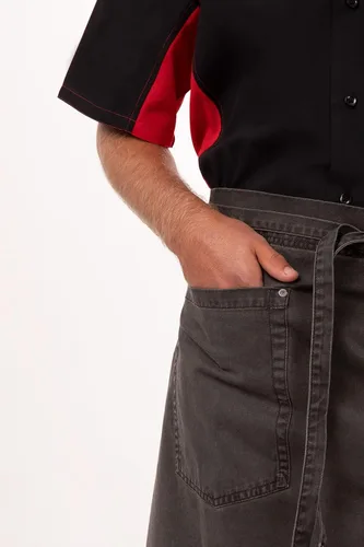 Miniatura 4 de Chef Works Delantal de bistró Dorset para hombre