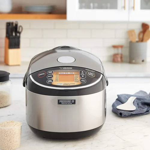 Miniatura 2 de Zojirushi NP-NWC18 - Arrocera y calentador de arroz de 10 tazas con calentamiento por inducción a presión, negro