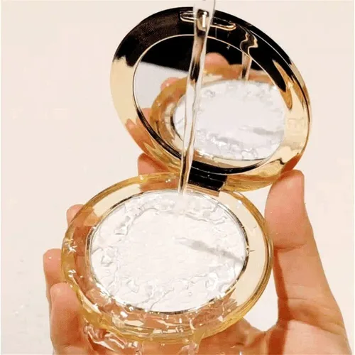 Miniatura 6 de Polvo facial Gold Diamond, para corrector e ilumina todo el día, de larga duración y control de aceite, cosméticos faciales ligeros